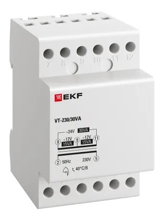 фото Трансформатор звонковый понижающий EKF bt-230/30va в Ростове-на-Дону