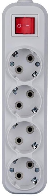 

Колодка удлинителя TOKOV ELECTRIC TKE-C01-KU4-ZV 4-м 16А с заземл. с выкл. АБС-пластик бел, TKE-C01-KU4-ZV