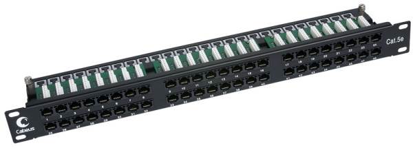 фото Патч-панель  Cabeus PLHD-48-Cat.5e-Dual в Омске