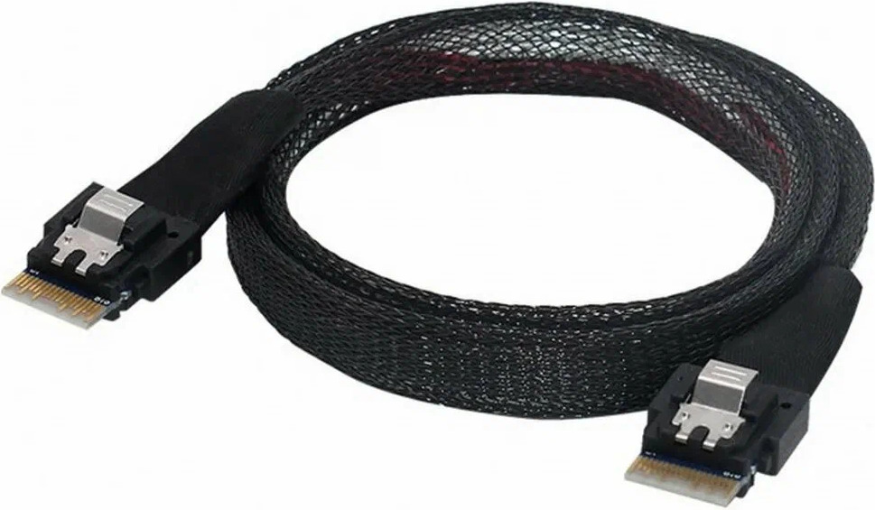 

Кабель JPC P4900DN00800-3 Slimline SASx4 38P to Slimline SASx4 38P, P4900DN00800-3