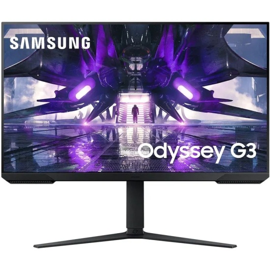 

Монитор 32" Samsung Odyssey G3 S32AG320NI черный VA LED 1ms 16:9 HDMI полуматовая HAS Piv 250cd 178гр/178гр 1920x1080 165Hz FreeSync Premium DP FHD 6., Odyssey G3 S32AG320NI