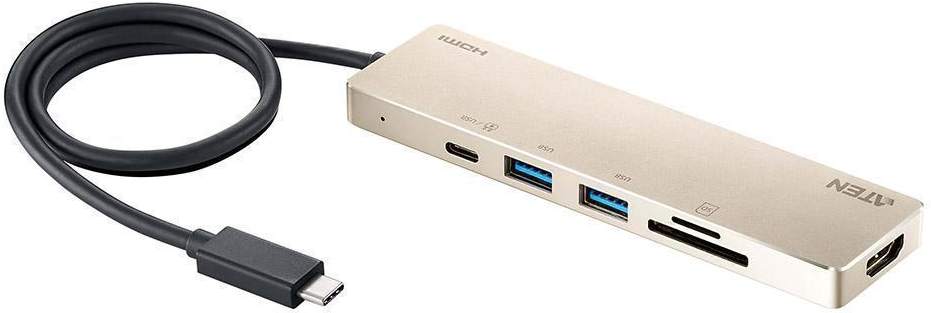 

Док-станция Aten UH3239-AT USB-C Multiport Mini Dock - PD60W, UH3239-AT