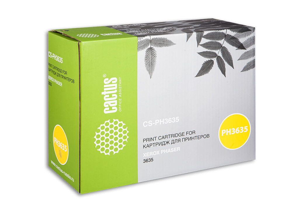 

Картридж Cactus CS-PH3635 для принтеров XEROX Phaser 3635, чёрный,, CS-PH3635 для принтеров XEROX Phaser 3635, чёрный,