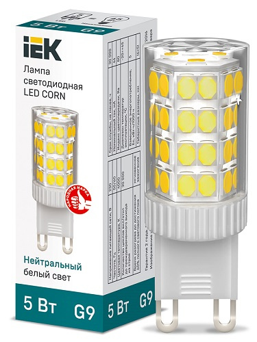 фото Лампа светодиодная IEK LLE-CORN-5-230-40-G9 в Самаре