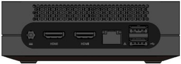 фото Мини ПК CBR MiniPC-DT009 (Intel Core i7 13620H (10/16; 4,9ГГц; 24Мб), 2.4ГГц, 0 (не установлена)ГБ DDR4, Intel Iris Xe, Windows 11 Профессиональная) [CBR-DT009-i7-13620H]