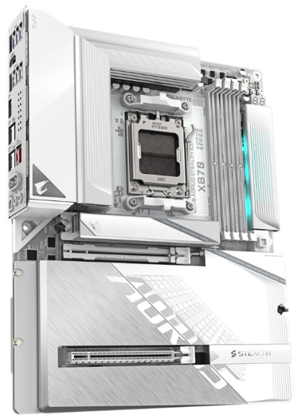 фото Материнская плата ATX GIGABYTE X870 AORUS STEALTH ICE в Екатеринбурге