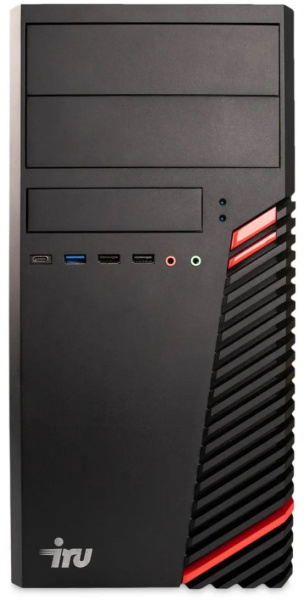 фото Системный блок iRu Home 310H6SE MT Intel Core i3, 8 ГБ, 512 Гб, Intel UHD Graphics 730,  ОС Не установлена