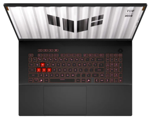 фото Ноутбук ASUS TUF A18 FA808PP-S8034 18" (AMD Ryzen 9, 16Гб DDR5, SSD 512 Гб, GeForce RTX 5070, Без ОС) Черный [90NR0MG1-M001D0]