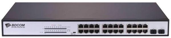 фото Коммутатор PoE BDCom S1526-24P в Перми