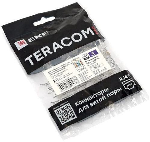 фото Коннектор  EKF TRP-PLUG-6UTP-20 в Уфе