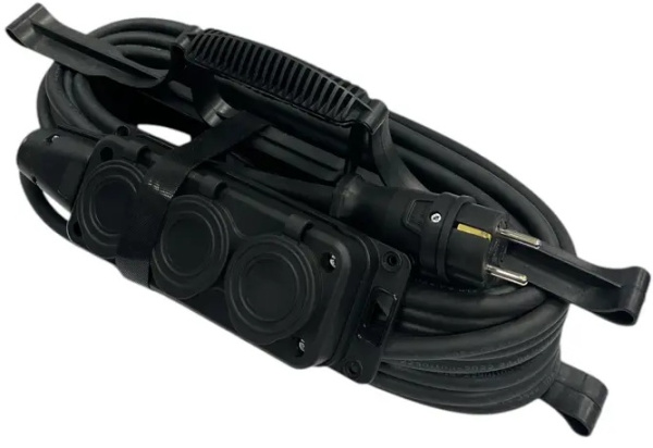 фото Удлинитель силовой iTOK i-CONNECT-COLOR-SUR-KG-325-3-54-10-BLACK в Перми