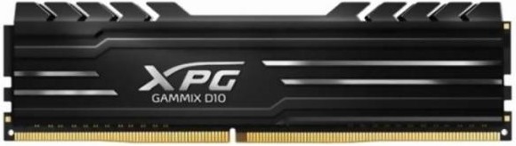 

Модуль памяти DDR4 16GB ADATA AX4U320016G16A-SB10 XPG GAMMIX D10 black PC4-25600 3200MHz CL16 радиатор 1.35V RTL, AX4U320016G16A-SB10