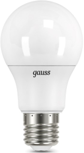 

Лампа светодиодная Gauss 102502307 A60 7W 710lm 6500K E27 LED, 102502307