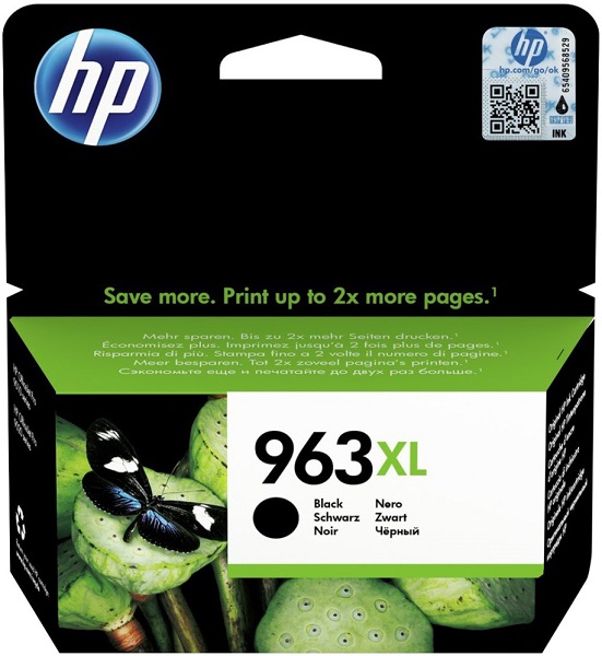 

Картридж HP 963XL 3JA30AE черный повышенной ёмкости (2000 стр), 963XL