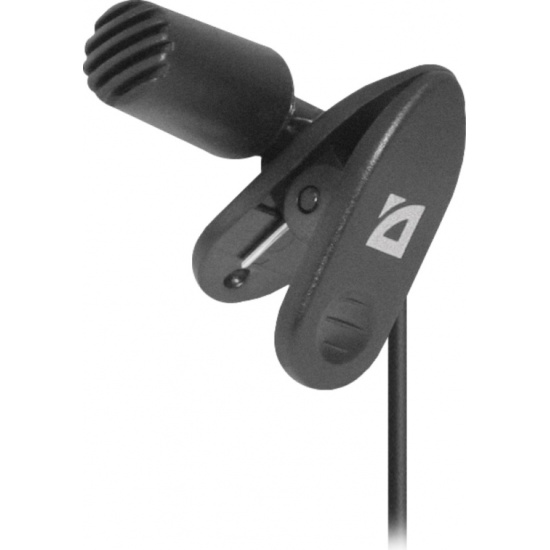

Микрофон Defender MIC-109 64109 черный, на прищепке, 1,8 м, MIC-109