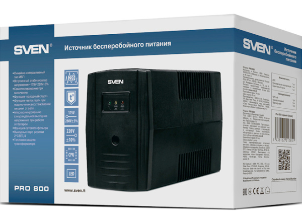 фото Источник бесперебойного питания  Sven Pro 800 в Челябинске