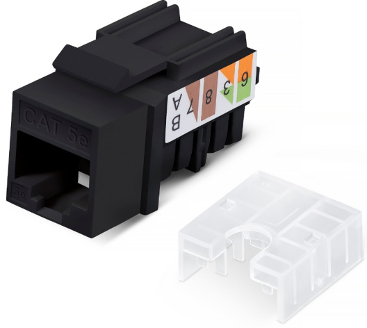 фото Модуль  Cabeus KJ-RJ45-Cat.5e-90-SW-BK в Челябинске