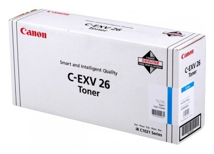 

Картридж Canon C-EXV26 1659B006 для iRC 1021i/1028i/1028iF синий (6000стр.), C-EXV26