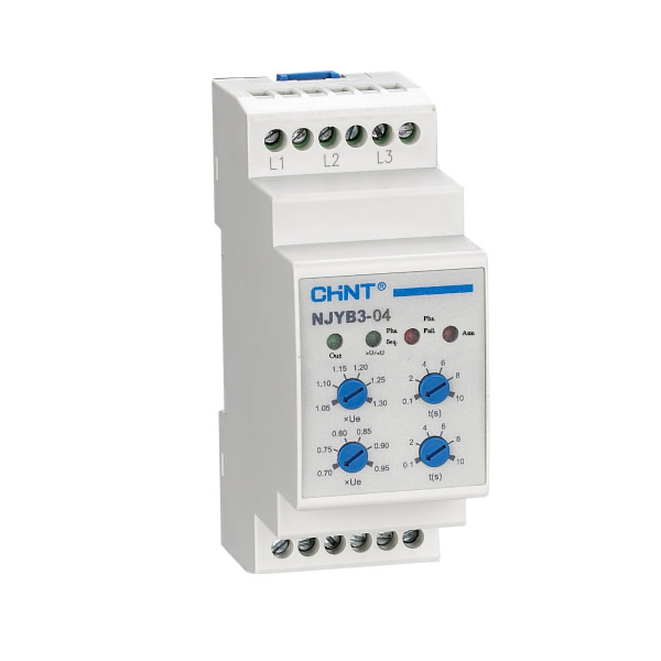 

Реле контроля фаз CHINT 636033 NJYB3-8 AC 380В, 636033
