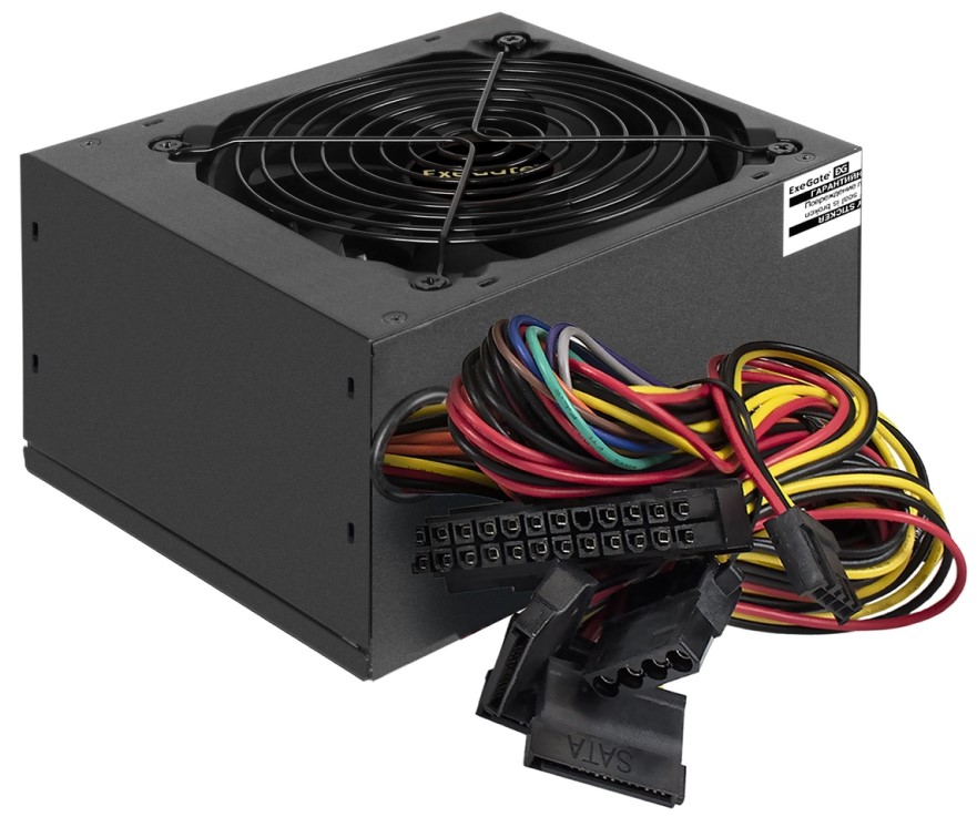 

Блок питания ATX Exegate EX292161RUS-S 1000W, APFC, 80 PLUS, 120mm fan, кабель 220V с защитой от выдергивания, EX292161RUS-S