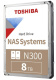 фото Жесткий диск 8TB SATA 6Gb/s Toshiba N300 в Санкт-Петербургe