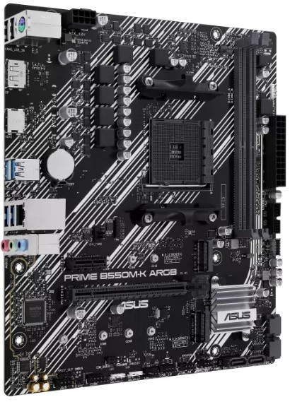 фото Материнская плата mATX ASUS PRIME B550M-K ARGB в Челябинске