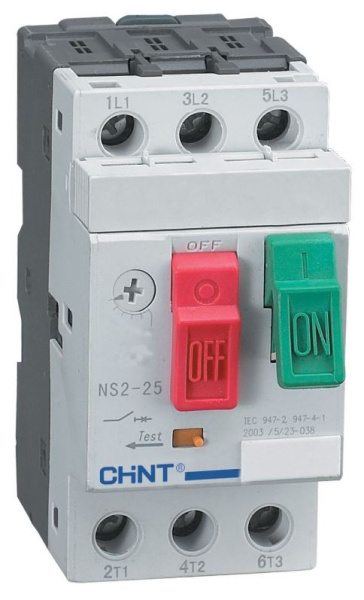 Изображение товара Автоматический выключатель CHINT 495078 термомагнитный 1.6 - 2.5 А