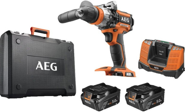 фото Дрель - шуруповерт AEG BSB18CBLLI502C
