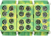 фото Клемма распределительная EKF ksr-2.25-2.16-y-green