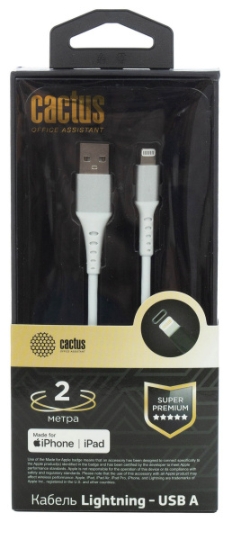 фото Кабель интерфейсный  Cactus CS-LG.USB.A-2 в Перми