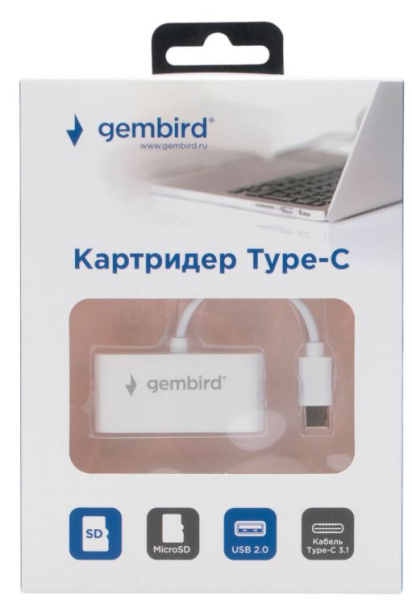 фото Карт-ридер  Gembird FD2-MSD-2 в Омске