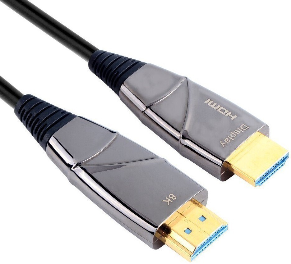 

Кабель интерфейсный HDMI-HDMI VCOM D3743-20M Активный оптический кабель HDMI 19M/M,ver. 2.1, 8K/60Hz 20m, D3743-20M