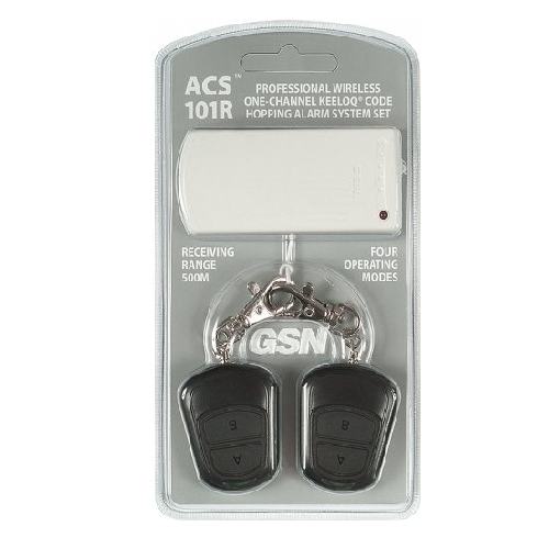 

Сигнализация GSM GSN ACS-101R радиоприемник+2 пульта (2-х кнопочн.), f-раб. 433.92МГц, технология прыгающего кода "KEELOQ®", Ризл.10мВт, до 500 м, до, ACS-101R