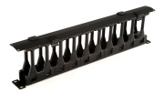 фото Кабельный организатор Hyperline CMF-1U-FPL106-MCOV-RAL9005