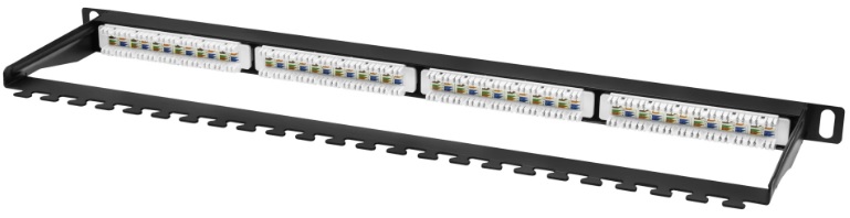 

Патч-панель SNR SNR-UD-0.5U24-6-H 19" неэкранированная, 0.5U, 24 порта, cat.6, горизонтальная заделка, SNR-UD-0.5U24-6-H