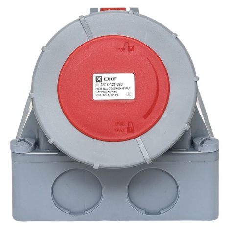фото Розетка стационарная наружная EKF ps-1442-125-380 в Казани
