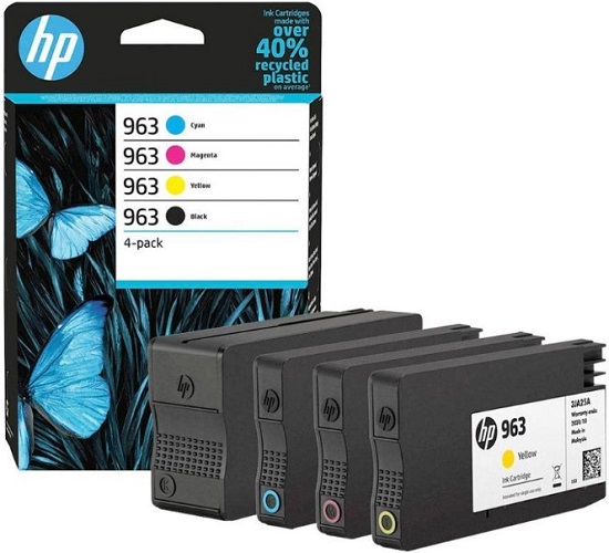 

Картридж HP 963 6ZC70AE набор 4 цвета (1000/700*3) для OfficeJet Pro 9010, 9013, 9020, 9023, 963