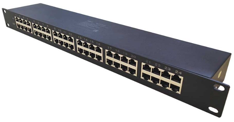 

Устройство грозозащиты NST NS-LP-24GP PoE на 24 канала, NS-LP-24GP