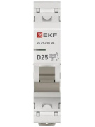 фото Автоматический выключатель EKF M63MA6125D