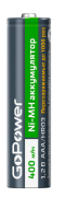 фото Аккумулятор  GoPower HR03 AAA BL2