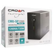 фото Источник бесперебойного питания Crown CMU-SP1200EURO USB