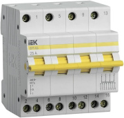 фото Выключатель-разъединитель IEK MPR10-4-025