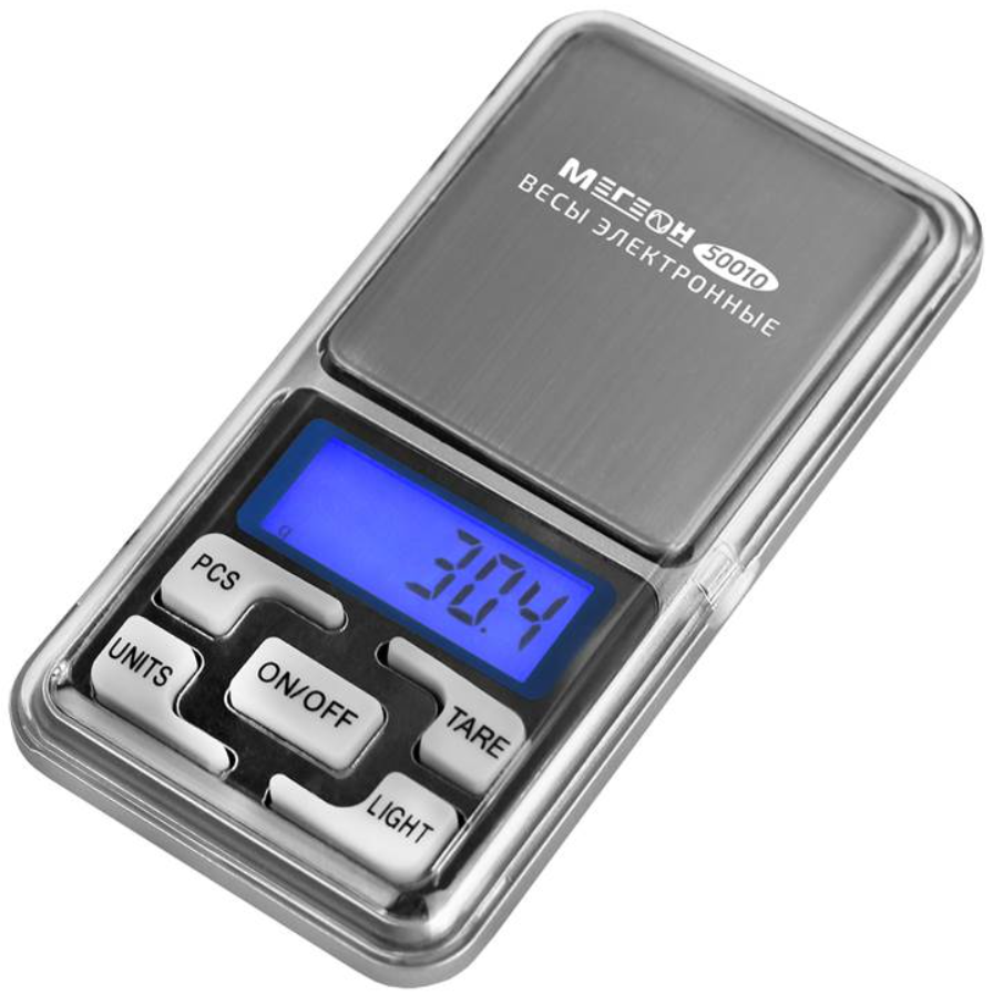 

Весы МЕГЕОН 50010 электронные, 50010