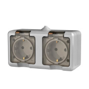 фото Розетка TOKOV ELECTRIC TKL-DT-R2Z-C06T-IP54