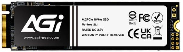 фото Накопитель SSD M.2 2280 AGI AGI4T0G44AI828-CB в Уфе 4096 ГБ