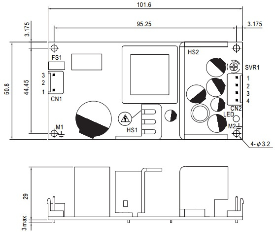 фото Преобразователь AC-DC сетевой Mean Well EPS-65-12 в Уфе