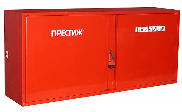 

Щит Пожтехника ЩПЗ-Н ПРЕСТИЖ пожарный закрытый с навесным замком, ЩПЗ-Н ПРЕСТИЖ