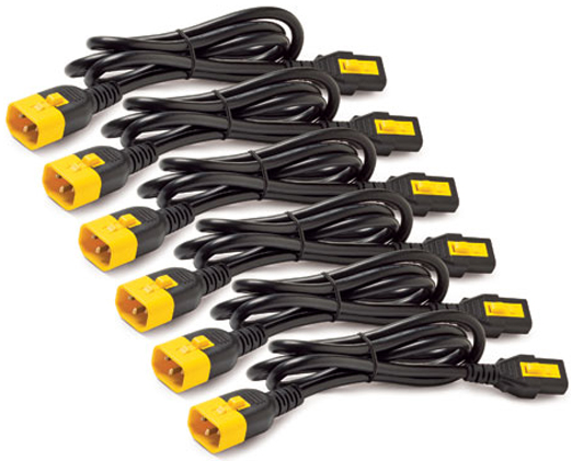 

Комплект кабелей APC AP8704S-WW Power Cord Kit (6 ps), Locking, IEC 320 C13 to IEC 320 C14, 10A, 208/230V, 1,2 m (repl. AP8704S), AP8704S-WW