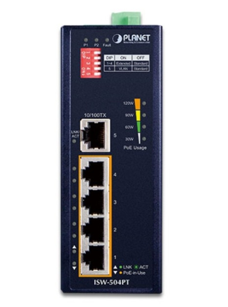 фото Коммутатор PoE Planet ISW-504PT в Омске