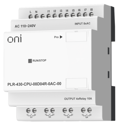 фото Модуль  ONI PLR-430-CPU-08D04R-0AC-00